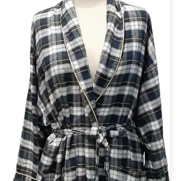 VINTAGE Victoria Scret gold label 100% cotton Robe