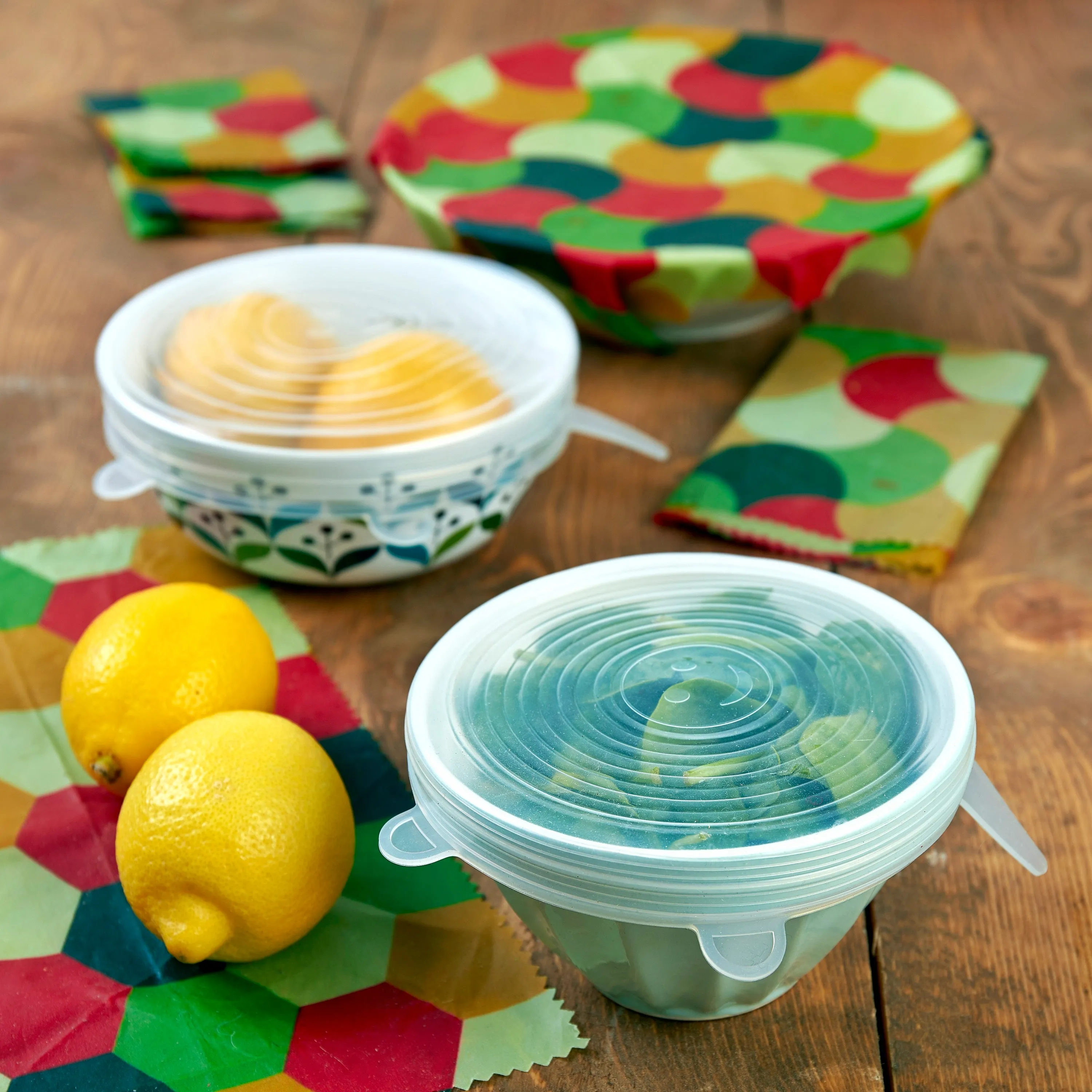 WAFE - Reusable Beeswax Wraps - Fruity Edition - Pack of 6 3