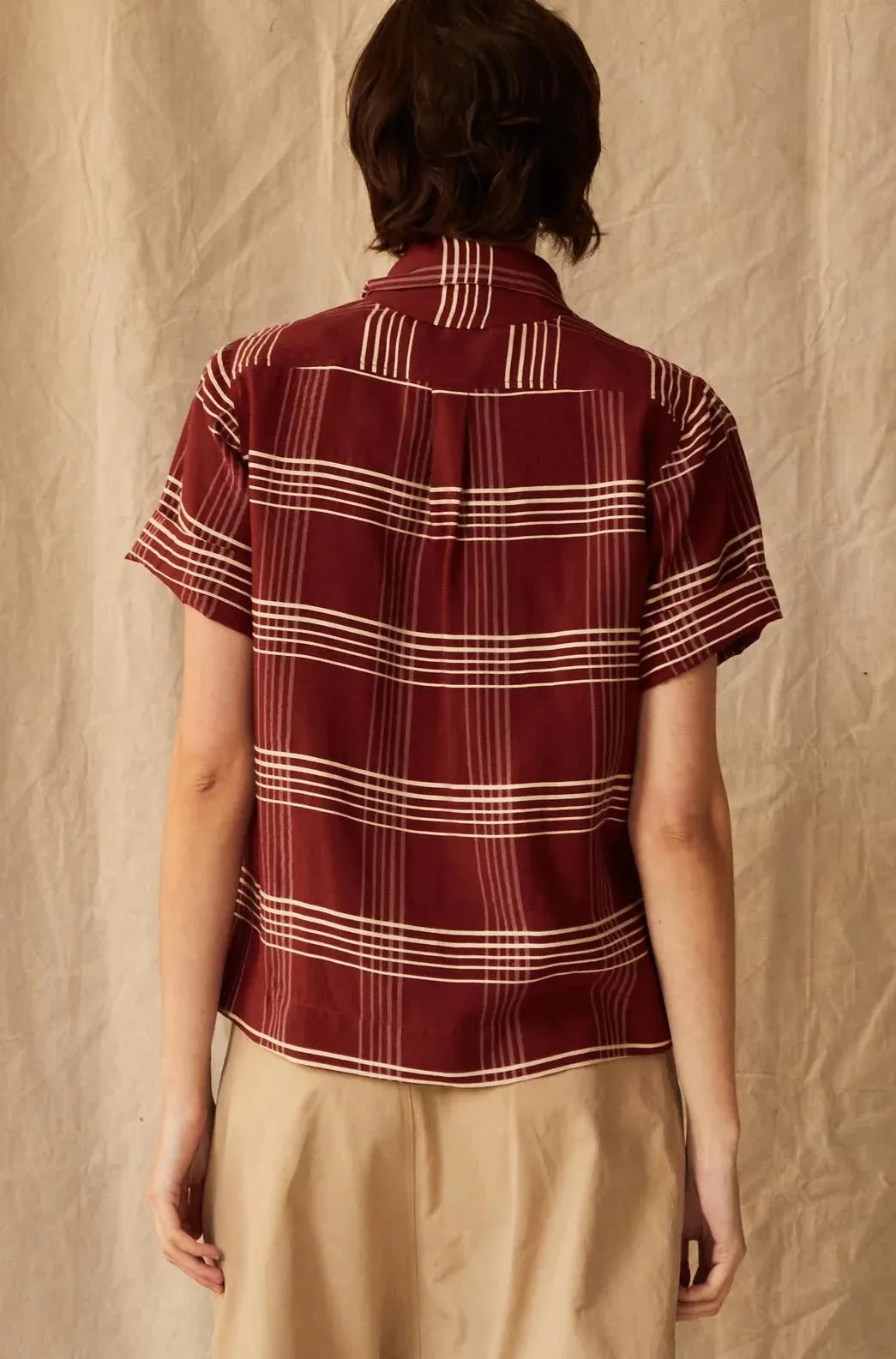 Wesley Shirt, Crimson
