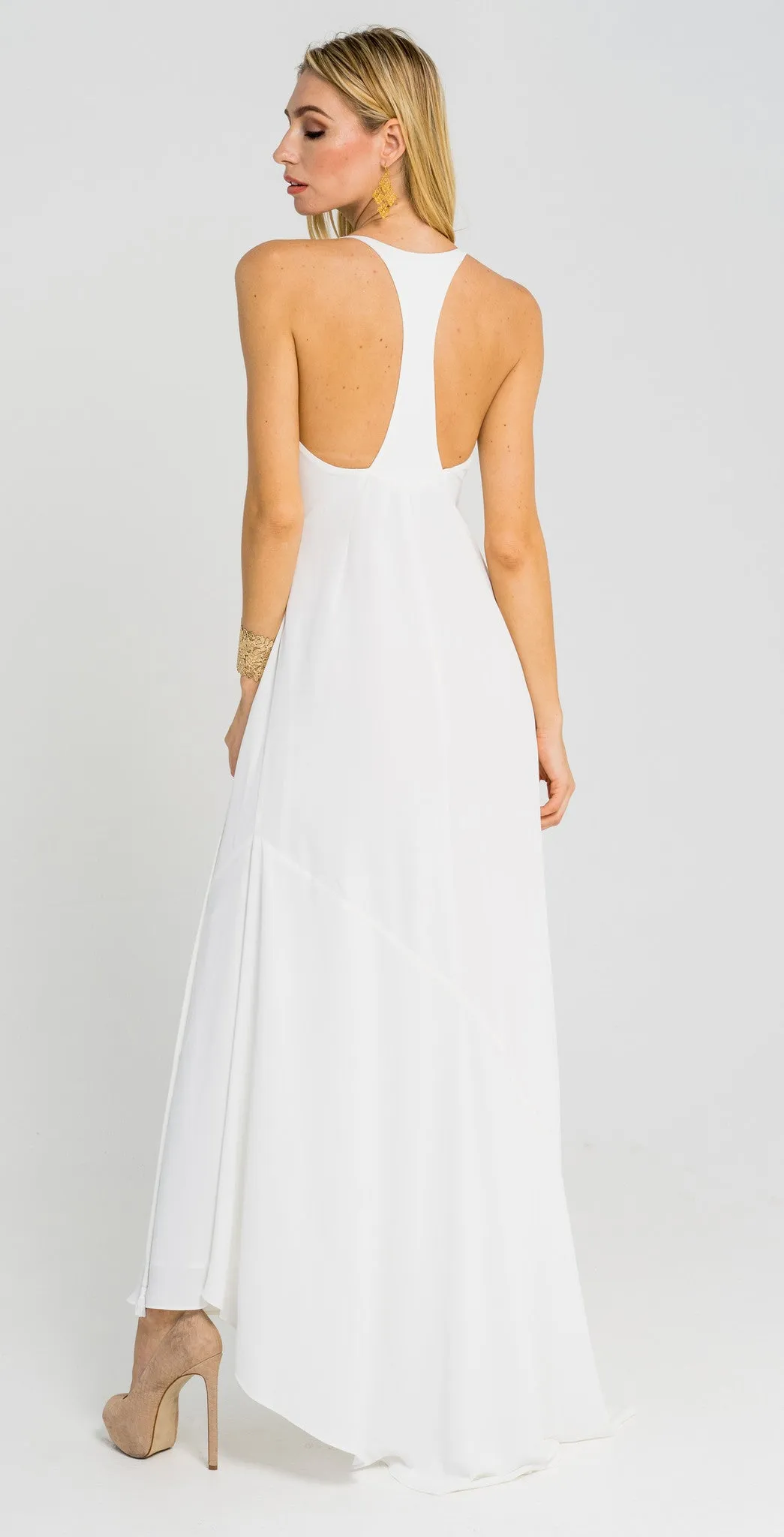White Silk Wrap