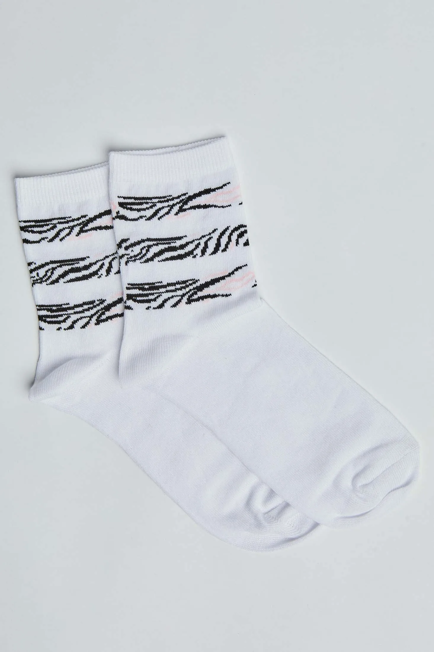 Women Cotton Socks White