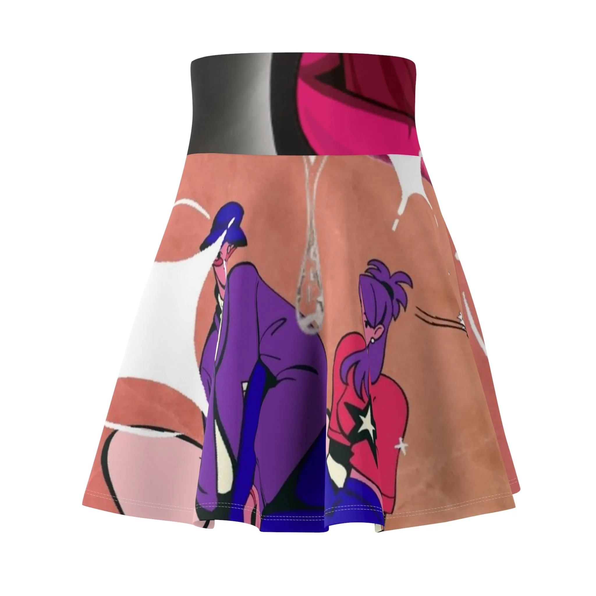 Women's HIP HOP ART Skater Skirt (AOP)