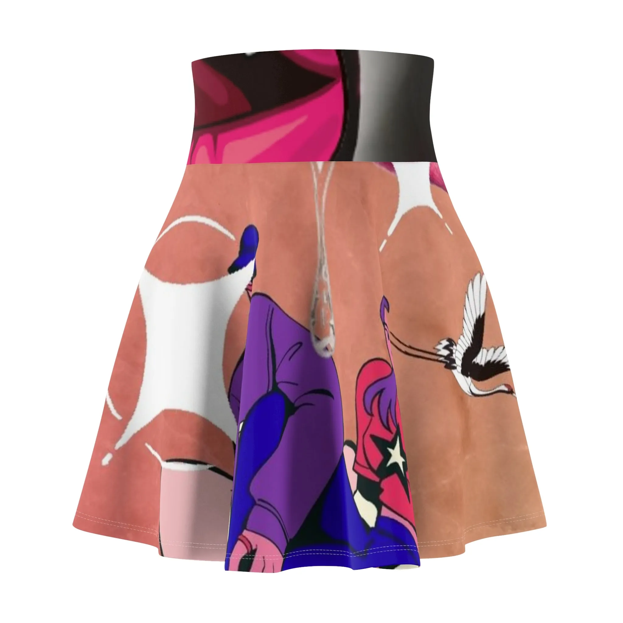 Women's HIP HOP ART Skater Skirt (AOP)