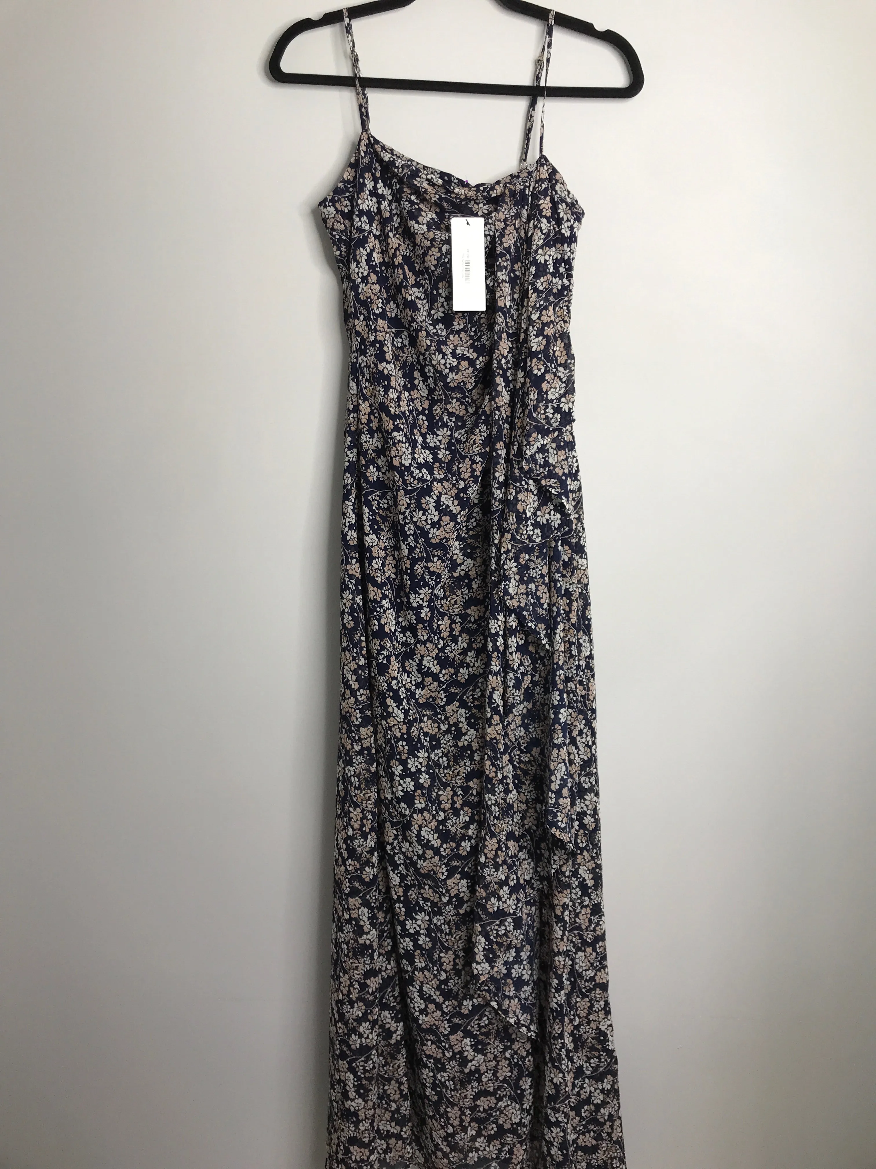 Womens Size Sm Misses Navy Aakaa NWT Dress
