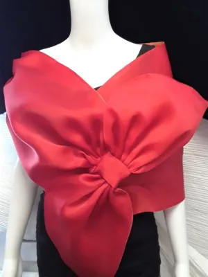Wrap with Large Bow