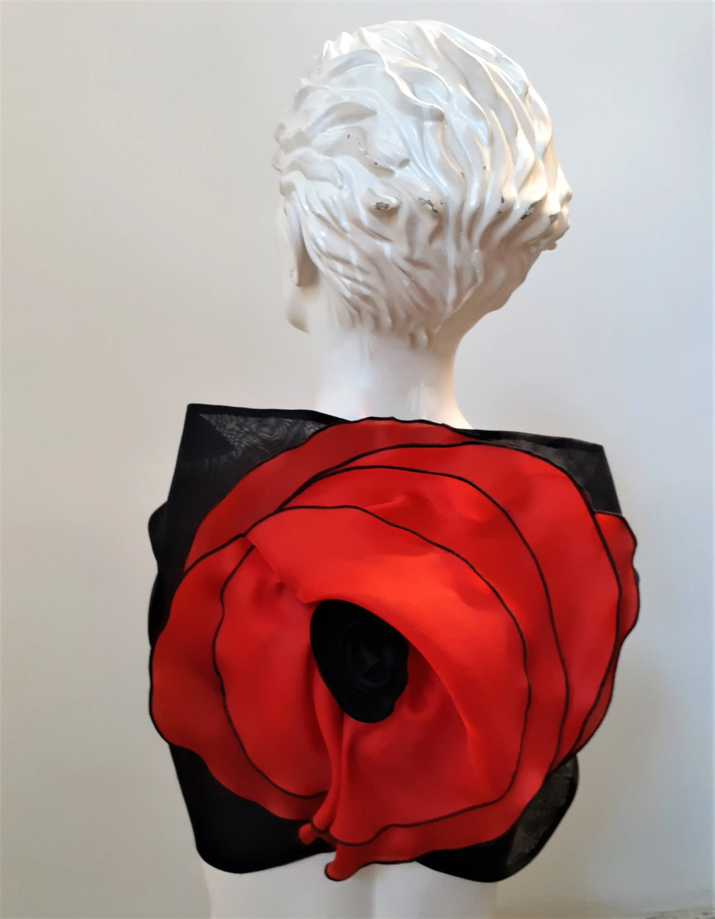 Wrap with Large Flower