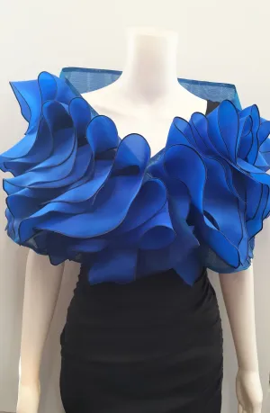 Wrap with Multi Ruffles